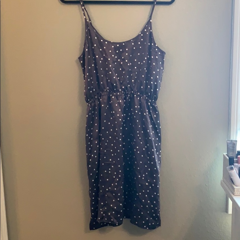 Silk ruched dress!!